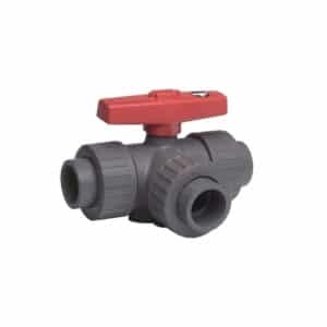 Drei-Wege Kugelhahn ABS f&uuml;r Ansaugrauchmelder | 801607