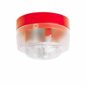 Optischer Signalgeber RR Kat. W+C EN 54-23 | roter Blitz | CWST-RR-S5