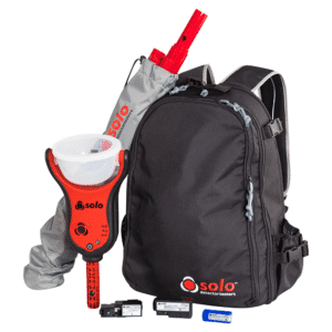 Urban 365 Rauchmelder-Pr&uuml;fkit, inklusive Solo 365 Testkit und Urban Rucksack.