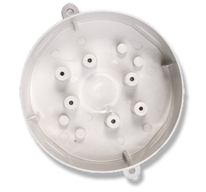 NOTIFIER Feuchtraum Montagesockelzusatz Wei&szlig;: Erweiterte Installationsoptionen