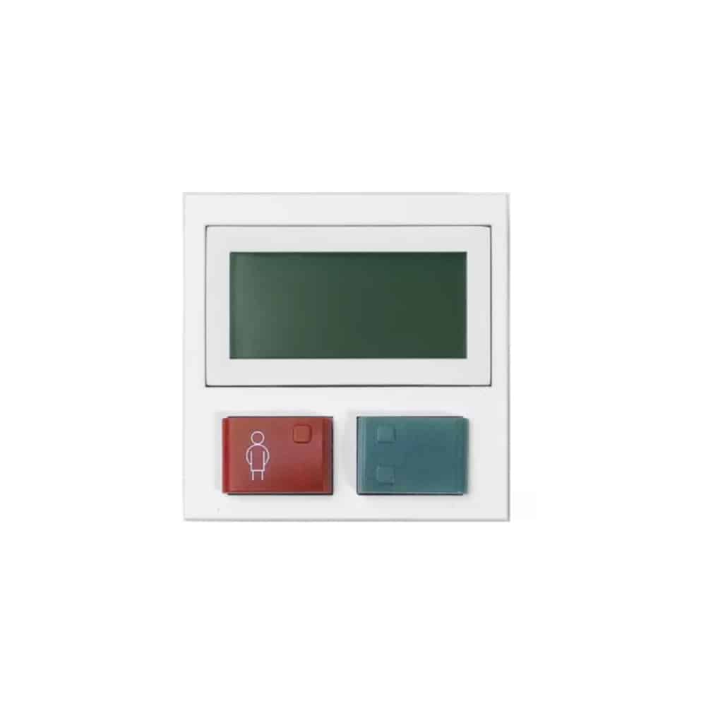 Systevo Displayeinheit mit Ruf- und Anwesenheitstaste