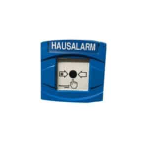 Handfeuermelder mit Isolator &ndash; Ringbus | blau &ndash; Artikel MI-DKMEB-I | HON Security and Fire Distribution GmbH
